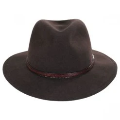 Stetson Cromwell Crushable Wool Felt Fedora Hat