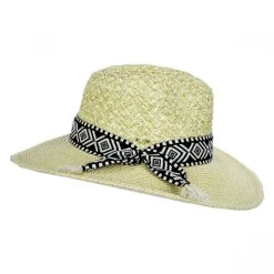 Scala Florentino Toyo Straw Blend Safari Fedora Hat -Bailey Hat Shop 358403