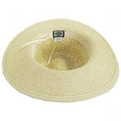 Scala Florentino Toyo Straw Blend Safari Fedora Hat -Bailey Hat Shop 358406