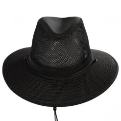 Packable Mesh Aussie Fedora Hat