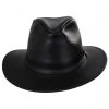Leather Safari Fedora Hat