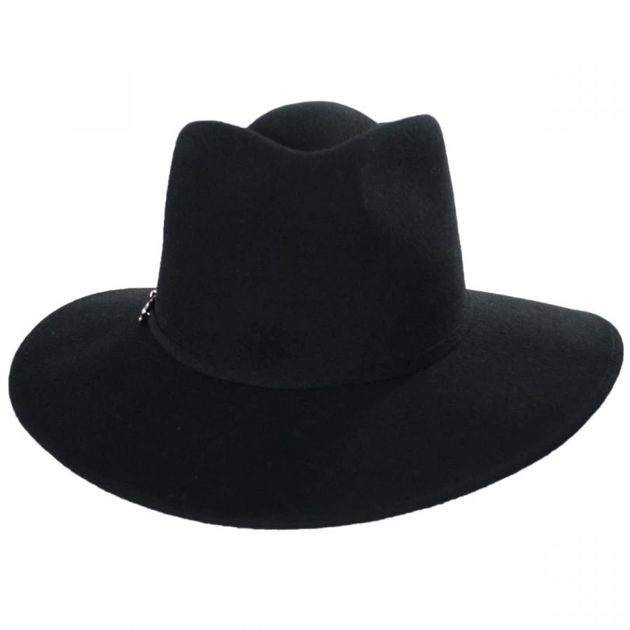 Teardrop Wool Felt Western Hat 3 Teardrop Wool Felt Western Hat