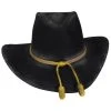 Stetson John Wayne The Fort Wool Felt Crushable Western Hat - Black 1 Stetson John Wayne The Fort Wool Felt Crushable Western Hat - Black -Bailey Hat Shop 378092