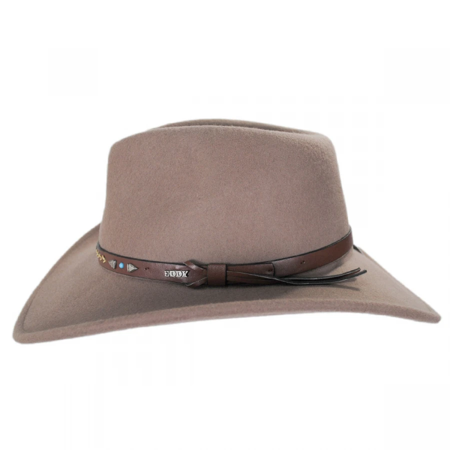 Broken Arrow Wool Felt Western Hat 4 Broken Arrow Wool Felt Western Hat - Image 2