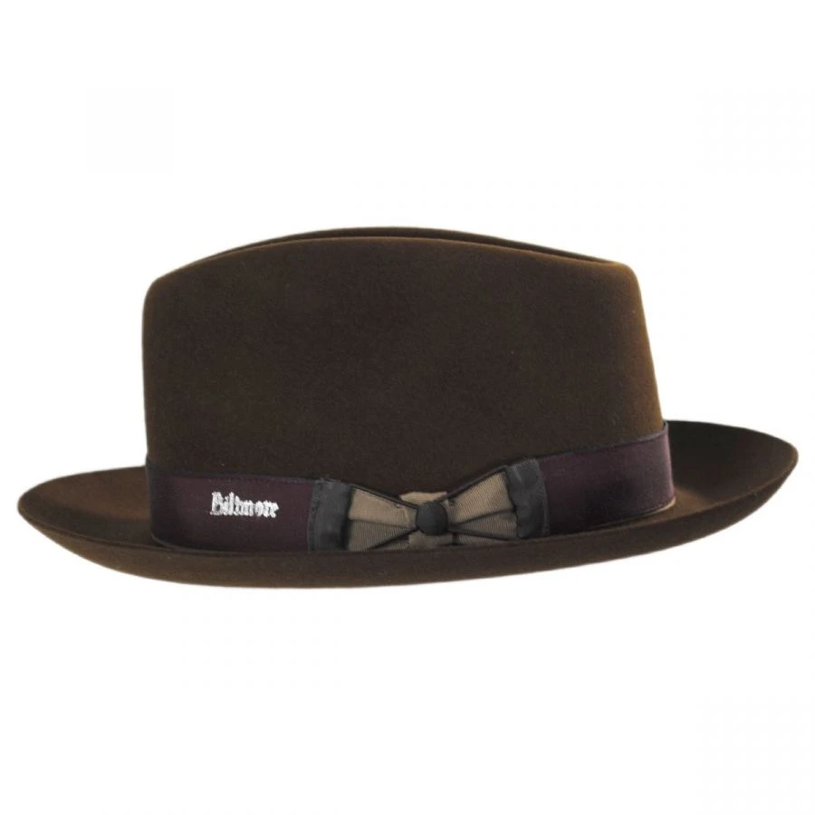 Cassatt Reversible Band Fur Felt Fedora Hat 5 Cassatt Reversible Band Fur Felt Fedora Hat - Image 3