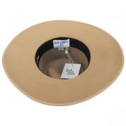 Wool Felt Rancher Fedora Hat - Caramel -Bailey Hat Shop 385952