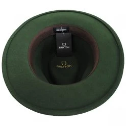 Messer Wool Felt Fedora Hat - Moss -Bailey Hat Shop 387341