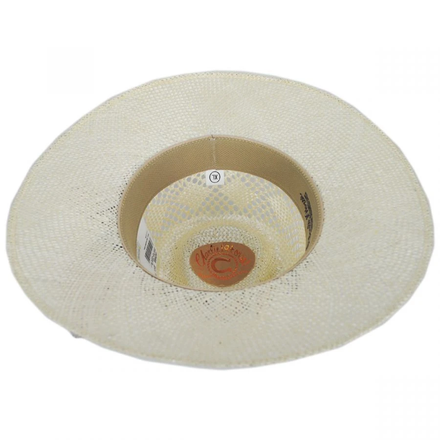 CHARLIE 1 HORSE Fiesta Sisal Straw Fedora Hat 5 CHARLIE 1 HORSE Fiesta Sisal Straw Fedora Hat - Image 3