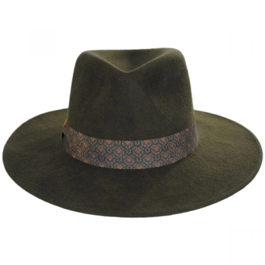 Gypsy Wool Felt Fedora Hat 3 Gypsy Wool Felt Fedora Hat