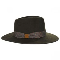 Alternative view of Gypsy Wool Felt Fedora Hat
