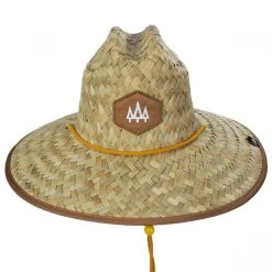 Adobe Straw Lifeguard Hat