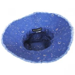Star Tracker Frayed Cotton Bucket Hat -Bailey Hat Shop 392642