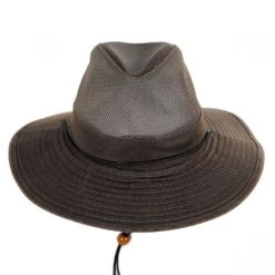 Yargo Weathered Cotton Mesh Blend Aussie Fedora Hat