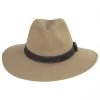 Tallulah Wide Brim Hemp Safari Fedora Hat -Bailey Hat Shop 393447