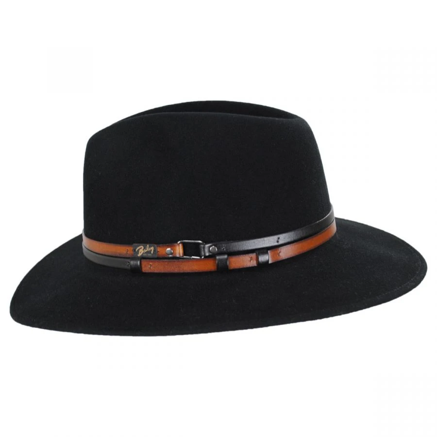 Bailey Stedman Elite Velour Wool Felt Fedora Hat 4 Bailey Stedman Elite Velour Wool Felt Fedora Hat - Image 2