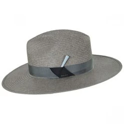 Bailey Magness Shantung Straw Fedora Hat
