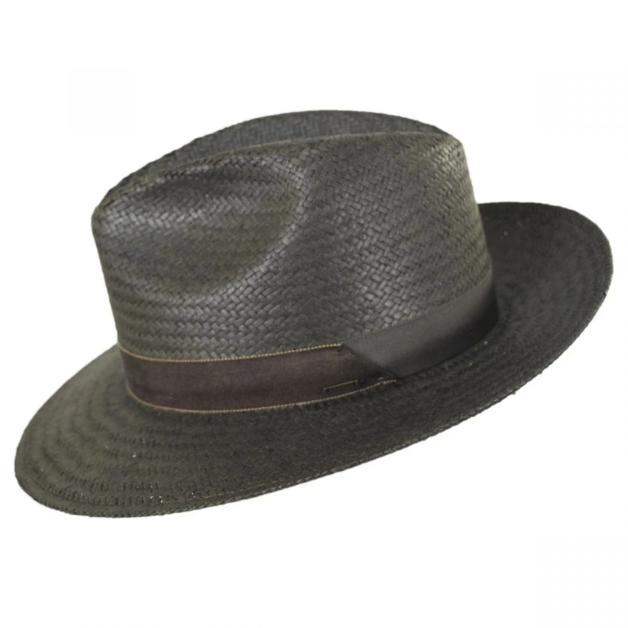 Bailey Rothney Raindura Straw Fedora Hat 4 Bailey Rothney Raindura Straw Fedora Hat - Image 2