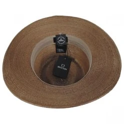 Marcos Palm Straw Fedora Hat - Toffee -Bailey Hat Shop 398996