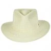 Marcos Palm Straw Fedora Hat - Natural -Bailey Hat Shop 399549