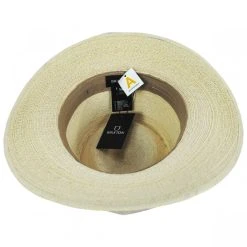 Marcos Palm Straw Fedora Hat - Natural -Bailey Hat Shop 399555