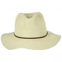 Wesley Braided Toyo Straw Fedora Hat