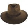 Jo Wool Felt Rancher Fedora Hat - Toffee -Bailey Hat Shop 400230