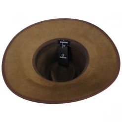 Jo Wool Felt Rancher Fedora Hat - Toffee 7 Jo Wool Felt Rancher Fedora Hat - Toffee -Bailey Hat Shop 400236