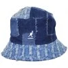 Kangol Patchwork Mashup Denim Cotton Bucket Hat -Bailey Hat Shop 400266