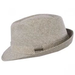 Stetson Travis Cotton Trilby Fedora Hat -Bailey Hat Shop 400305
