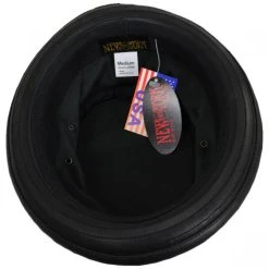 Lambskin Leather Bucket Hat -Bailey Hat Shop 401648