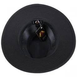 Cotton Safari Fedora Hat - Black -Bailey Hat Shop 402141