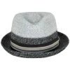 Bailey Rokit Toyo Straw Braid Trilby Fedora Hat -Bailey Hat Shop 404343
