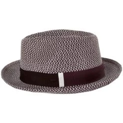 Bailey Ronit Toyo Straw Blend Trilby Fedora Hat -Bailey Hat Shop 405287