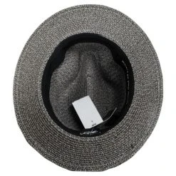 Bailey Mullan Toyo Straw Blend Safari Fedora Hat -Bailey Hat Shop 405576