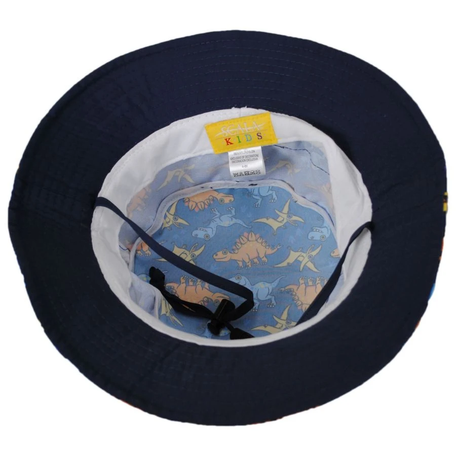 Scala Kids' Jurassic Bucket Hat 5 Scala Kids' Jurassic Bucket Hat - Image 3
