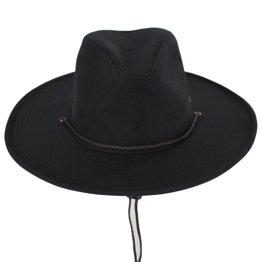 Field X DWR Recycled Aussie Hat - Black 3 Field X DWR Recycled Aussie Hat - Black