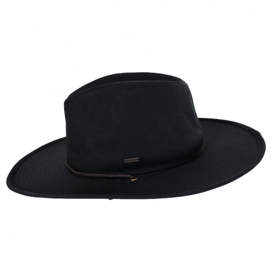 Field X DWR Recycled Aussie Hat - Black 4 Field X DWR Recycled Aussie Hat - Black - Image 2