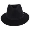 Messer Packable Wool Felt Fedora Hat - Black -Bailey Hat Shop 407418