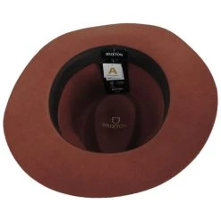 Wesley Wool Felt Floppy Fedora Hat - Caramel 7 Wesley Wool Felt Floppy Fedora Hat - Caramel -Bailey Hat Shop 407897