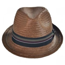 Tribeca Toyo Straw Trilby Fedora Hat