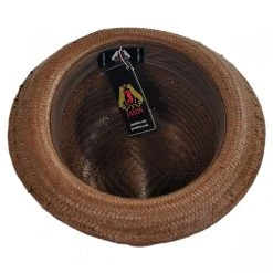 Tribeca Toyo Straw Trilby Fedora Hat -Bailey Hat Shop 409244