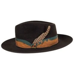 Pride Fur Felt Fedora Hat -Bailey Hat Shop 409880