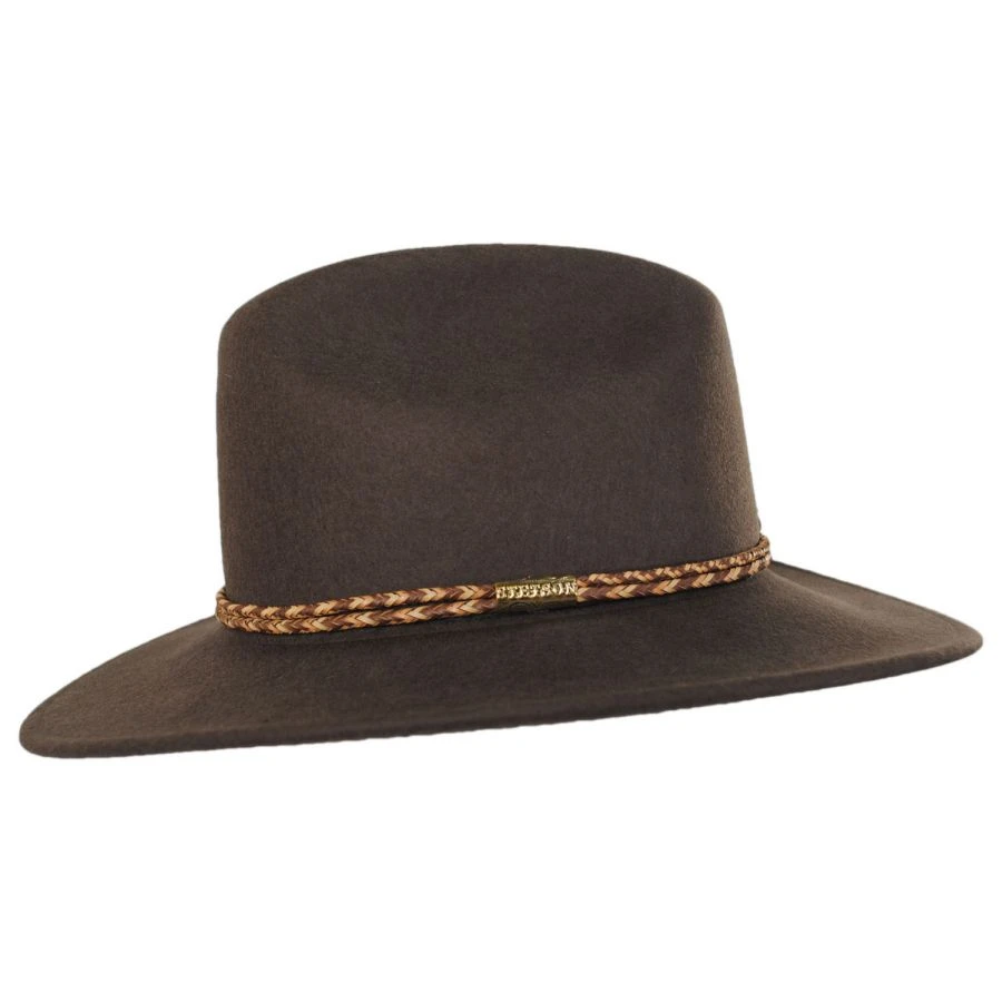 Stetson Mitchum Crushable Wool Felt Western Hat 4 Stetson Mitchum Crushable Wool Felt Western Hat - Image 2