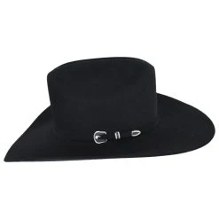 RESISTOL George Strait Collection City Limits 6X Fur Felt Western Hat - Black -Bailey Hat Shop 410414
