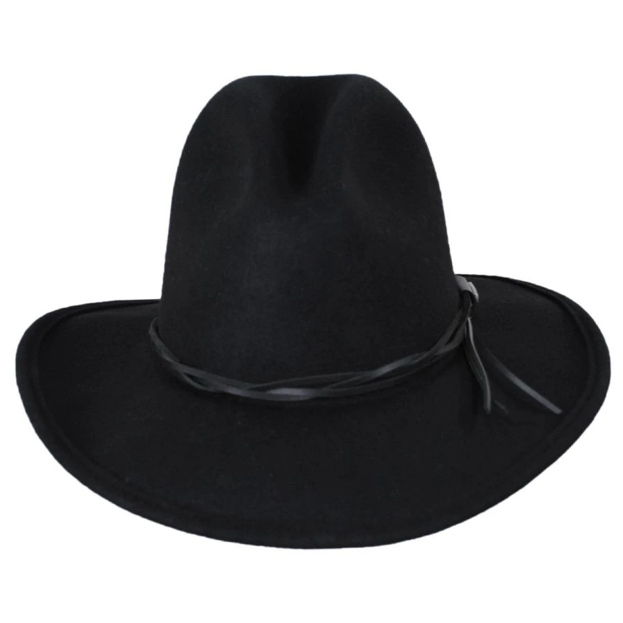 Stetson Gus Crushable Wool Felt Western Hat 3 Stetson Gus Crushable Wool Felt Western Hat