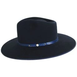 Stetson Night Sky B Wool Felt Fedora Hat -Bailey Hat Shop 412020