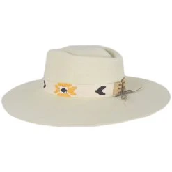 Alternative view of Stetson Sol Wide Brim Wool Felt Fedora Hat