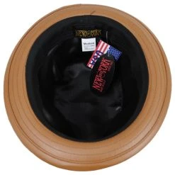 Vintage Leather Fedora Hat -Bailey Hat Shop 415229