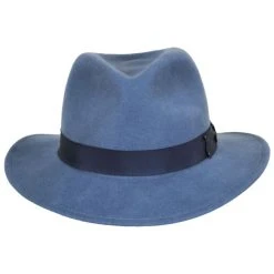 Bailey Curtis Wool LiteFelt Safari Fedora Hat - Light Blue