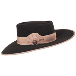 RENEGADE Cowpuncher Wool And Angora Felt Gambler Hat -Bailey Hat Shop 416525